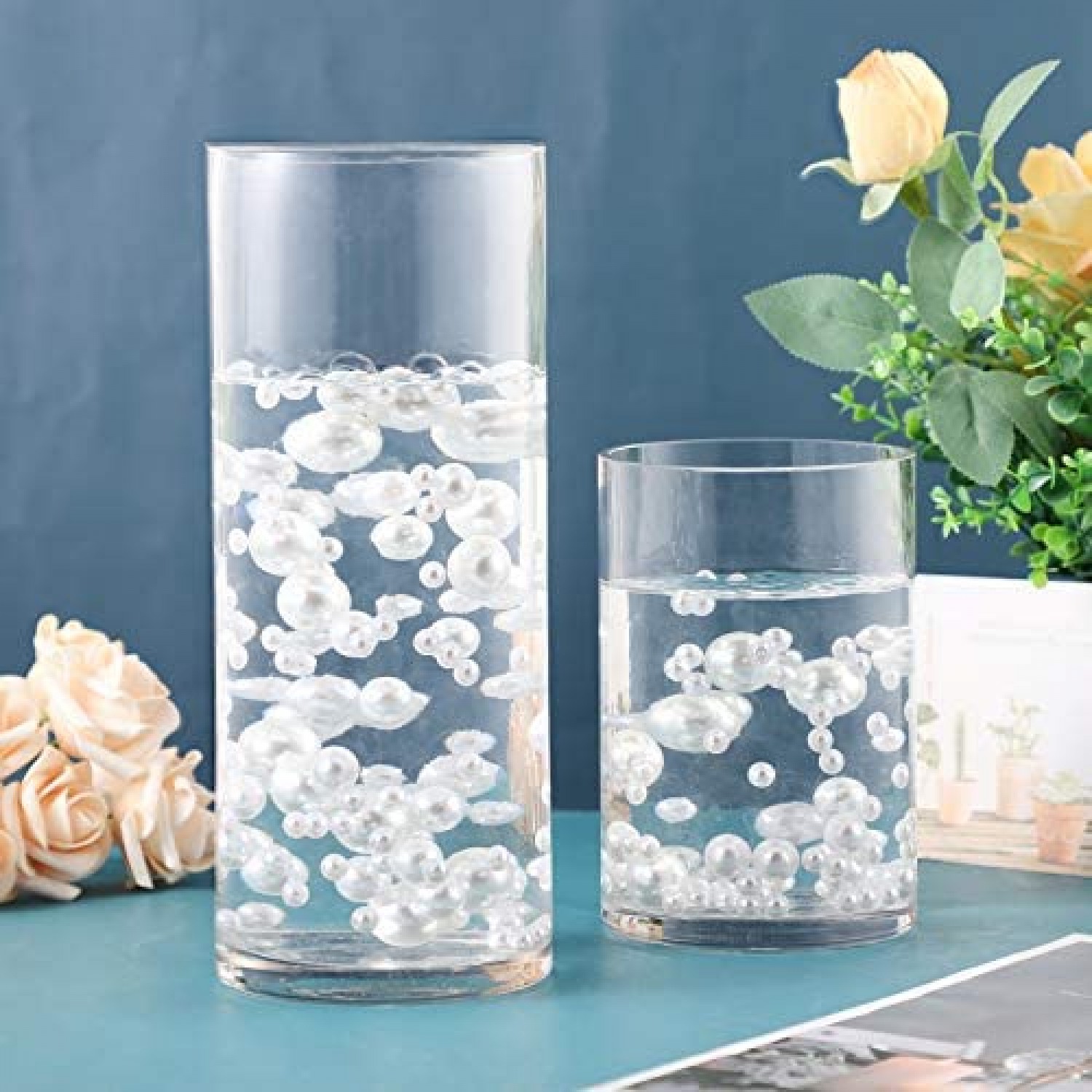 1lbs Crystal Clear Water Gel Pearl Beads DIY Centerpiece Crafts